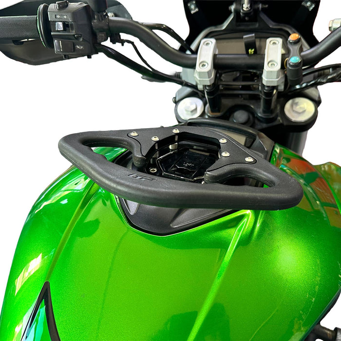 GP Kompozit Fuel Gas Tank Handle Motorcycle Rear Passenger Grab Bar Compatible For Bajaj Dominar 250 2020-2026