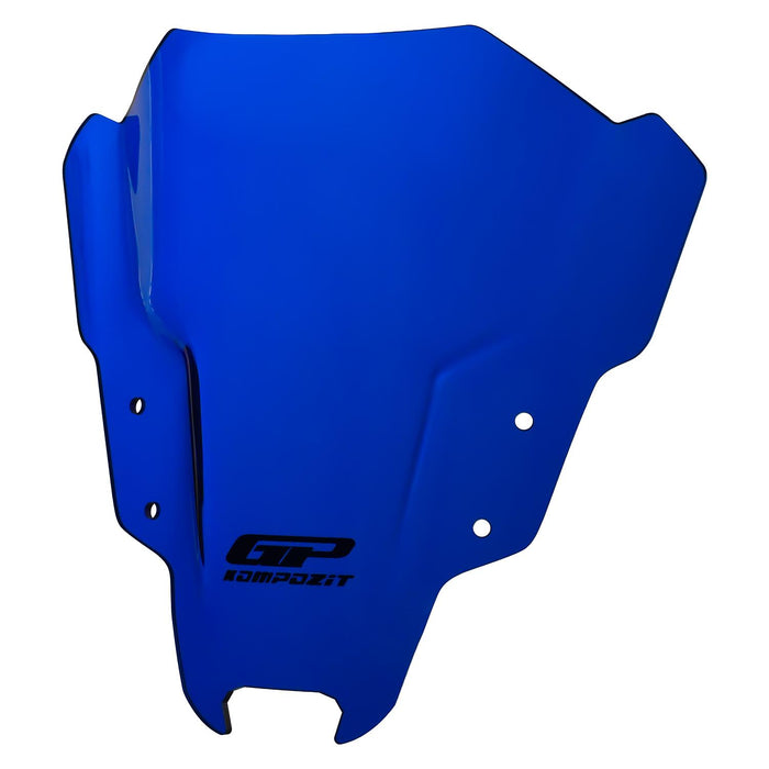 GP Kompozit Windshield Windscreen Blue Compatible For Yamaha MT-07 2021-2023