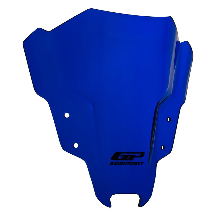 GP Kompozit Windshield Windscreen Blue Compatible For Yamaha MT-07 2021-2023