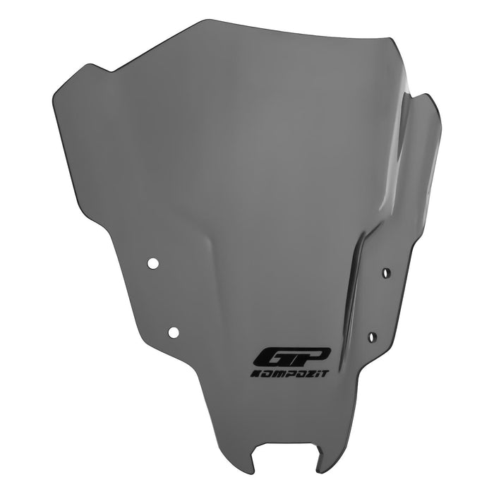 GP Kompozit Windshield Windscreen Gray Compatible For Yamaha MT-07 2021-2023