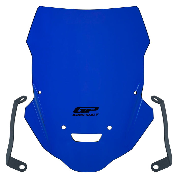 GP Kompozit Windshield Windscreen Blue Compatible For Yamaha MT-25 / MT-03 2015-2019