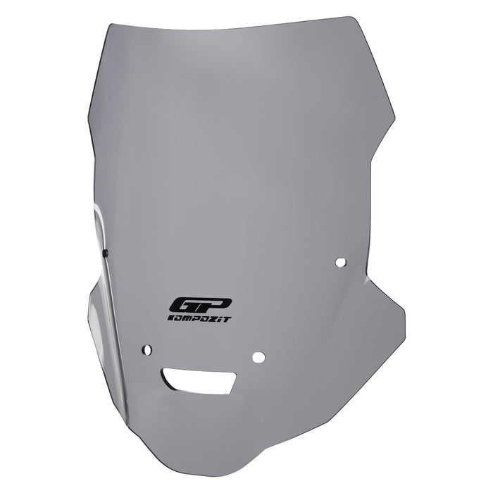 GP Kompozit Windshield Windscreen Gray Compatible For Yamaha MT-25 / MT-03 2015-2019
