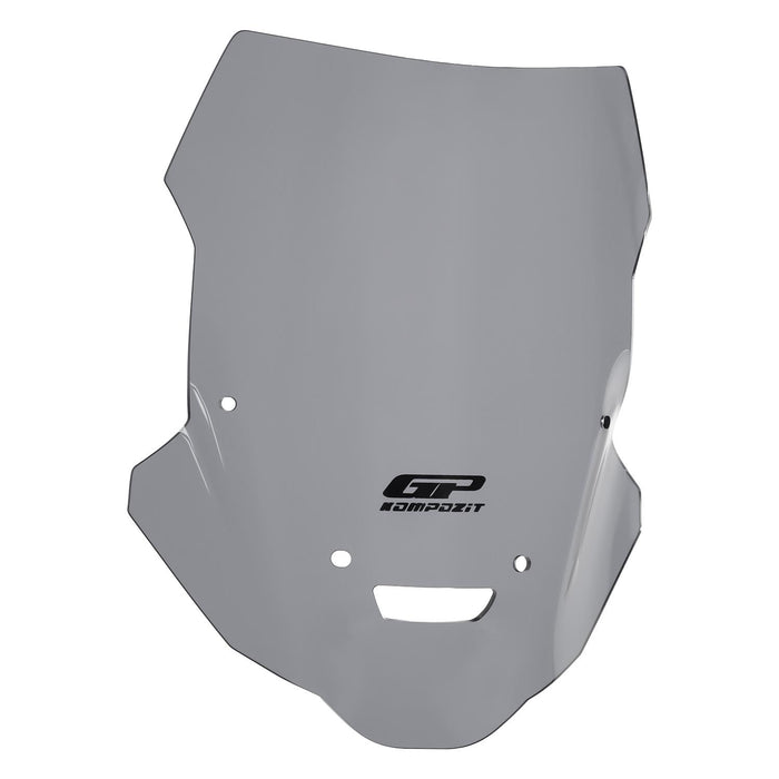 GP Kompozit Windshield Windscreen Gray Compatible For Yamaha MT-25 / MT-03 2015-2019