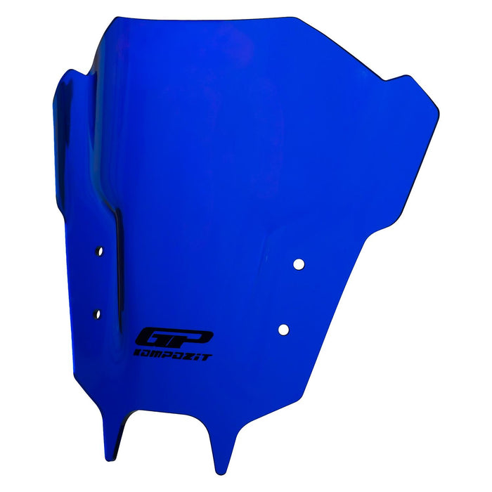 GP Kompozit Windshield Windscreen Blue Compatible For Yamaha MT-09 2021-2023