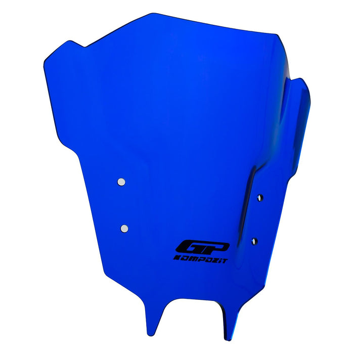 GP Kompozit Windshield Windscreen Blue Compatible For Yamaha MT-09 2021-2023