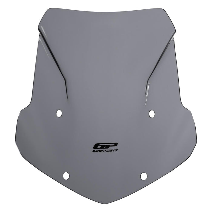 GP Kompozit Windshield Windscreen Gray Compatible For BMW R 1200 GS / R 1250 GS 2014-2024