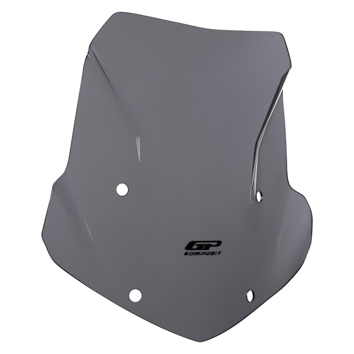 GP Kompozit Windshield Windscreen Gray Compatible For BMW R 1200 GS / R 1250 GS 2014-2024