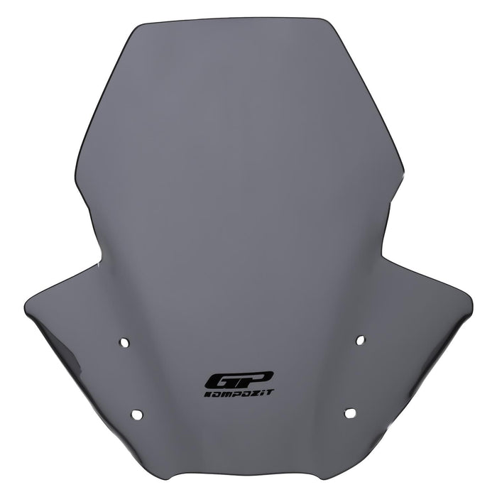 GP Kompozit Windshield Windscreen Gray Compatible For Yamaha MT-07 2014-2017