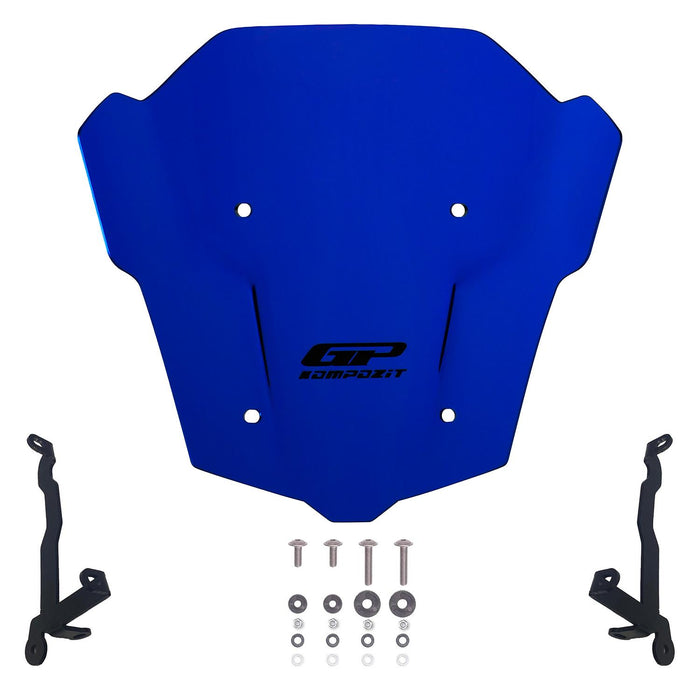 GP Kompozit Windshield Windscreen Blue Compatible For Honda CB650R E-CLUTCH 2025-2026