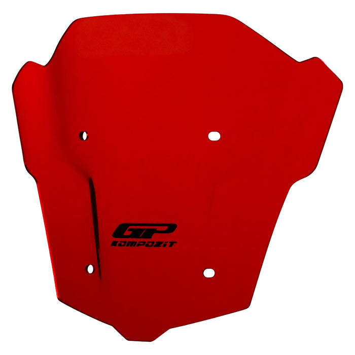 GP Kompozit Windshield Windscreen Red Compatible For Honda CB650R E-CLUTCH 2025-2026