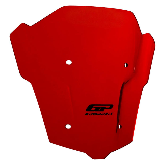 GP Kompozit Windshield Windscreen Red Compatible For Honda CB650R E-CLUTCH 2025-2026