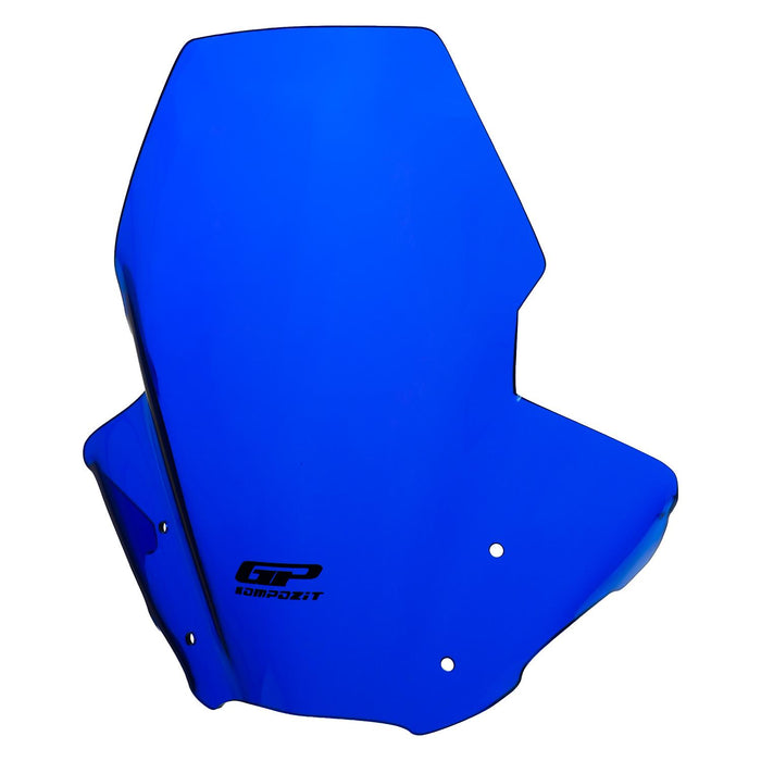 GP Kompozit Windshield Windscreen Blue Compatible For Yamaha MT-07 2018-2020