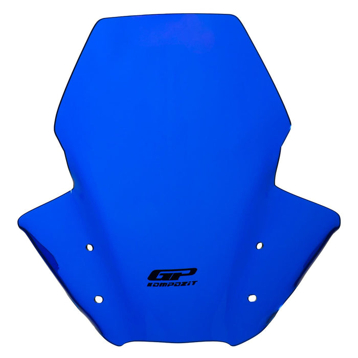 GP Kompozit Windshield Windscreen Blue Compatible For Yamaha MT-07 2014-2017
