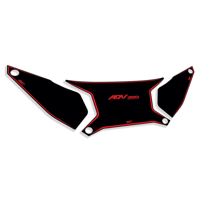 GP Kompozit Bag-Top Sticker Black and Red Compatible For Honda ADV350 2023-2026