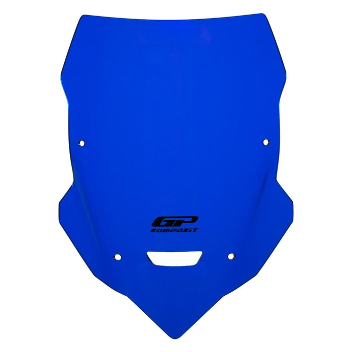 GP Kompozit Windshield Windscreen Blue Compatible For Bajaj Dominar 400 2017-2026