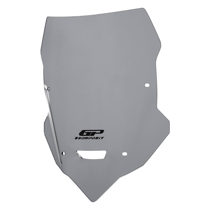 GP Kompozit Windshield Windscreen Gray Compatible For Bajaj Dominar 400 2017-2026