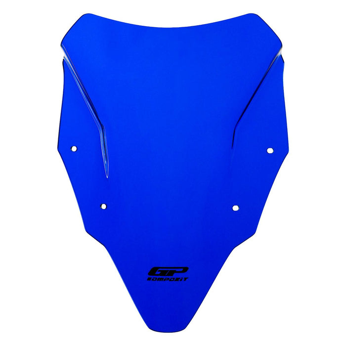 GP Kompozit Windshield Windscreen Blue Compatible For Bajaj Pulsar N250 2022-2026