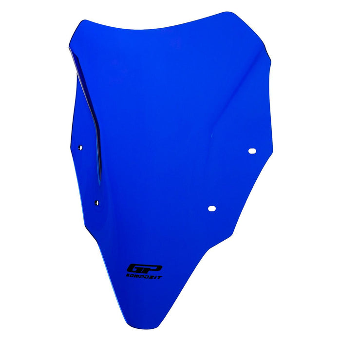 GP Kompozit Windshield Windscreen Blue Compatible For Bajaj Pulsar N250 2022-2026