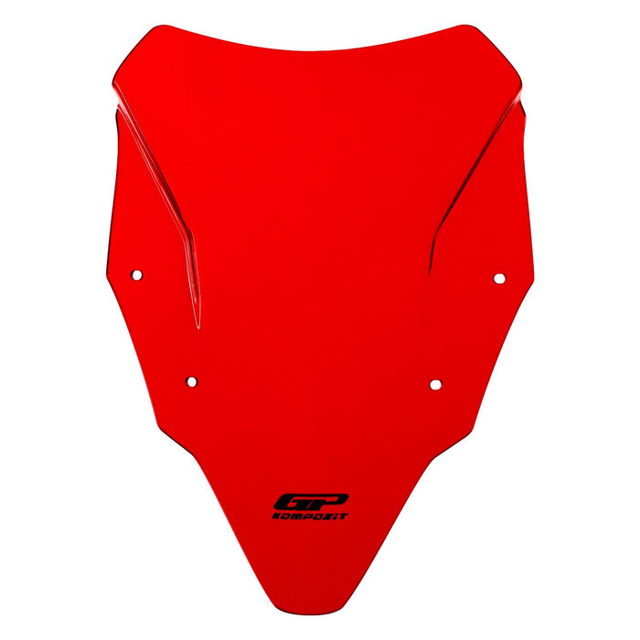 GP Kompozit Windshield Windscreen Red Compatible For Bajaj Pulsar N250 2022-2026