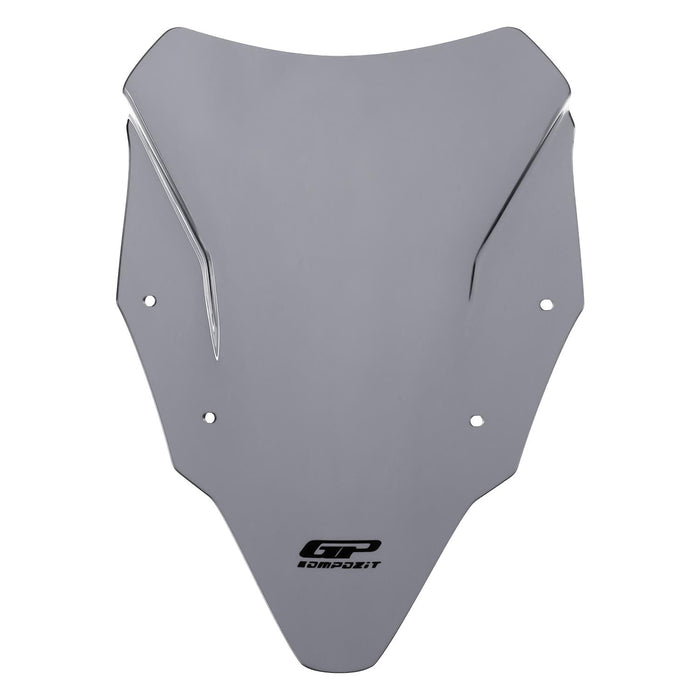 GP Kompozit Windshield Windscreen Gray Compatible For Bajaj Pulsar N250 2022-2026