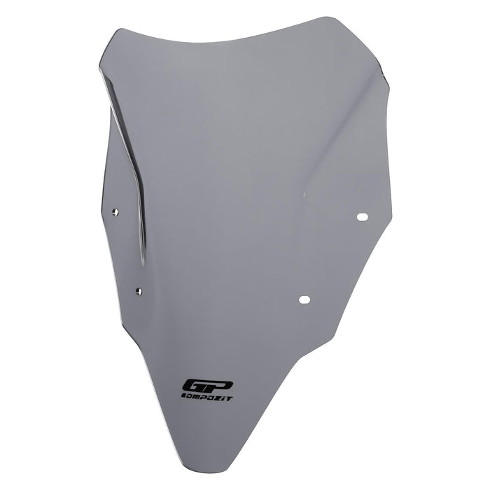 GP Kompozit Windshield Windscreen Gray Compatible For Bajaj Pulsar N250 2022-2026