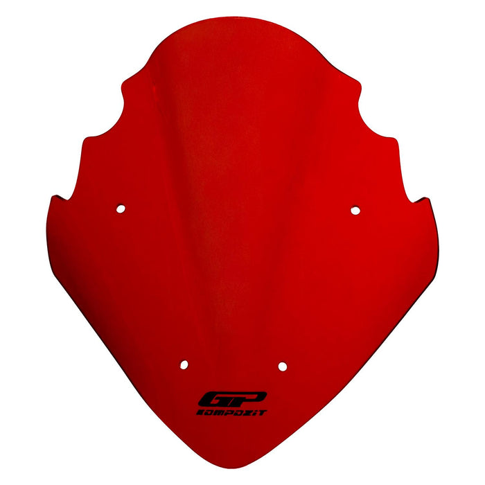 GP Kompozit Windshield Windscreen Red Compatible For Bajaj Pulsar NS200 2011-2024