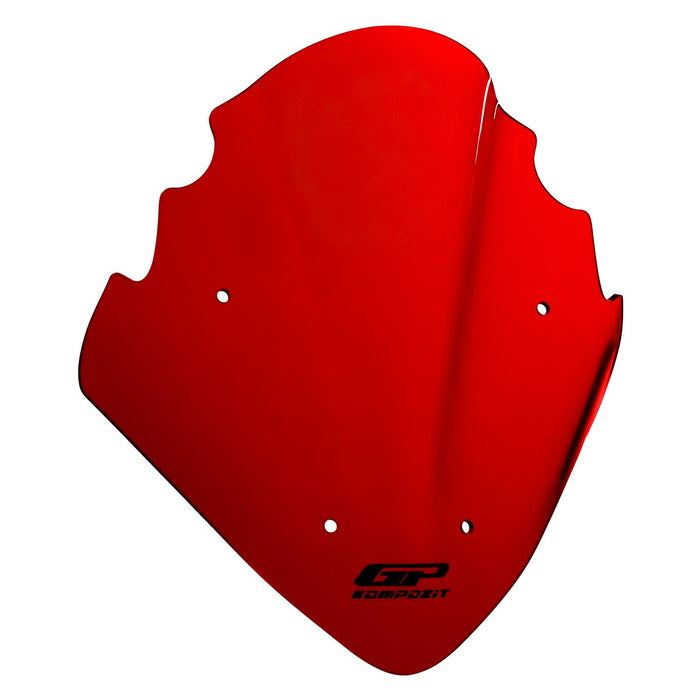 GP Kompozit Windshield Windscreen Red Compatible For Bajaj Pulsar NS200 2011-2024