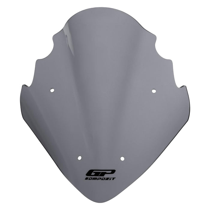 GP Kompozit Windshield Windscreen Gray Compatible For Bajaj Pulsar NS200 2011-2024