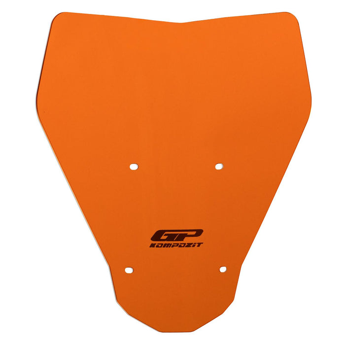 GP Kompozit Windshield Windscreen Orange Compatible For KTM 125 Duke / 200 Duke / 250 Duke / 390 Duke 2024-2026
