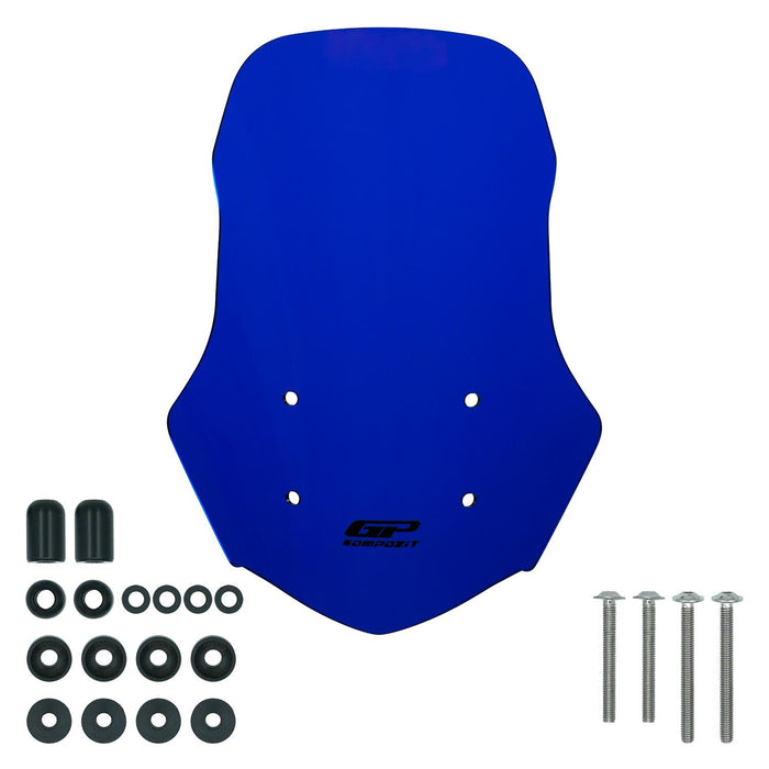 GP Kompozit Windshield Windscreen Blue Compatible For Triumph Rocket 3 R / GT 2023-2024