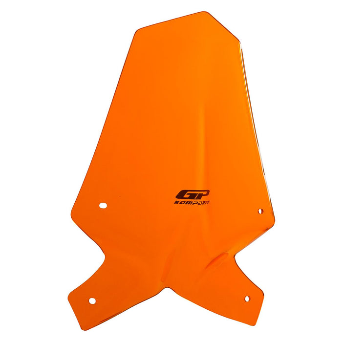 GP Kompozit Windshield Windscreen Orange Compatible For KTM 390 Duke 2017-2023