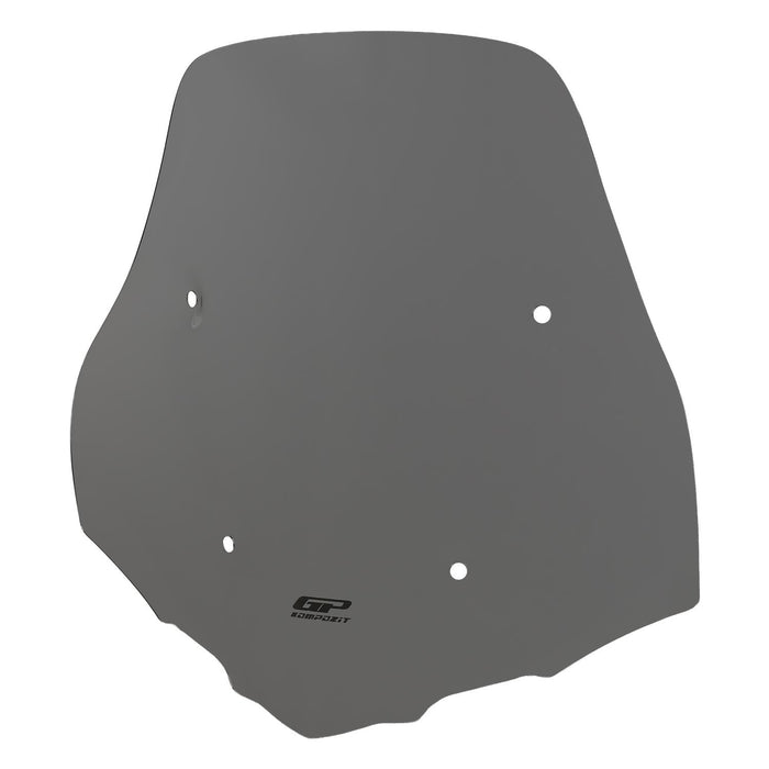GP Kompozit Windshield / Windscreen with Handguards Smoked Compatible with Honda SH 350i 2020-2026