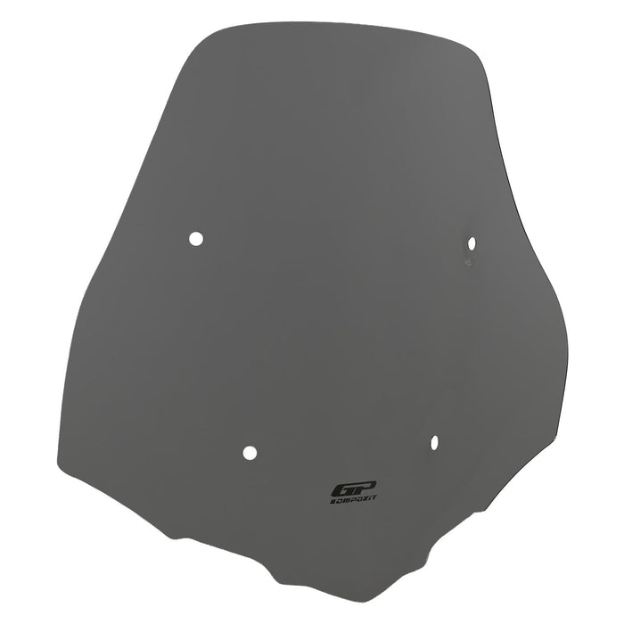 GP Kompozit Windshield / Windscreen with Handguards Smoked Compatible with Honda SH 350i 2020-2026