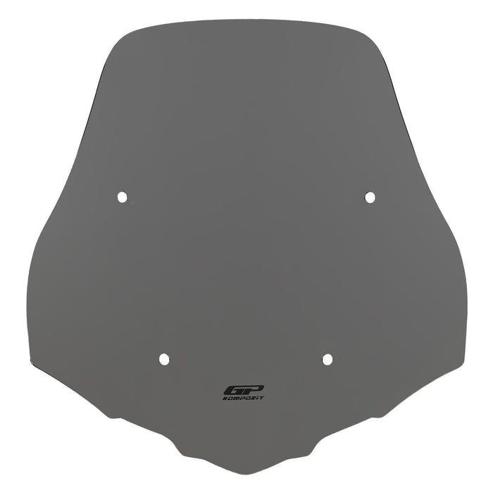 GP Kompozit Windshield / Windscreen with Handguards Smoked Compatible with Honda SH 150i 2020-2026