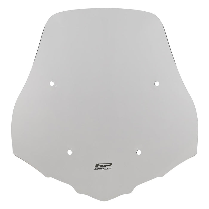 GP Kompozit Windshield / Windscreen with Handguards Clear Compatible with Honda SH 350i 2021-2026