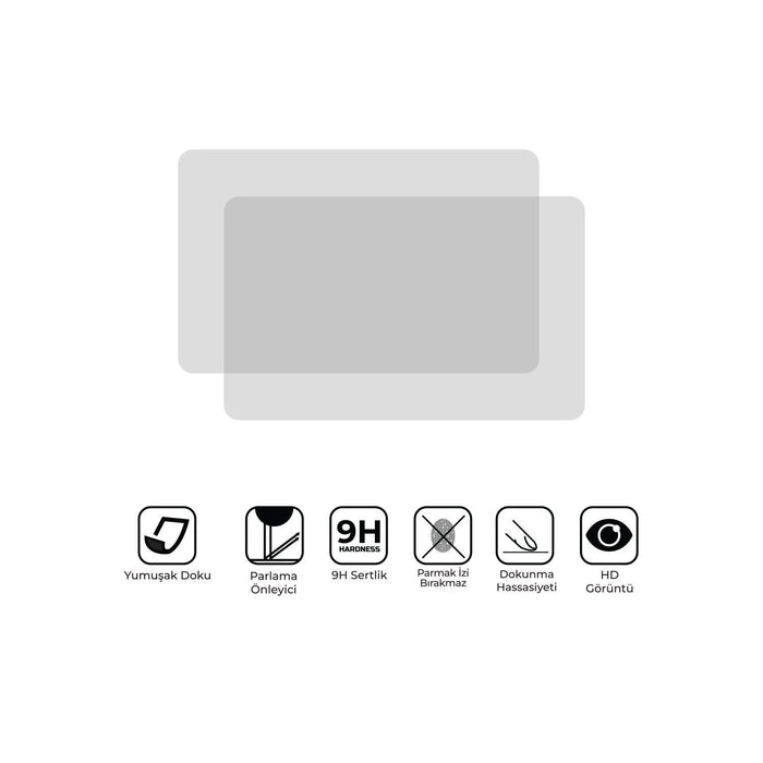 GP Kompozit 9H Nano Glass Dashboard Screen Protector Kit, Anti Glare, Ultra Slim, Hydrophobic Compatible For CFMOTO 250SR / 300SR 2022-2025