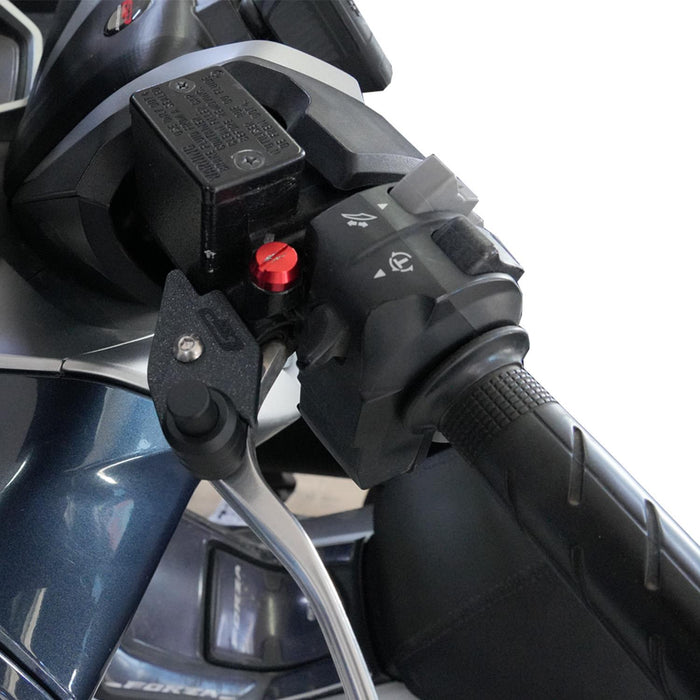 GP Kompozit Motorcycle Hand Brake Lock Black For Honda Forza 250 / Forza 350 / NSS350 2023-2026