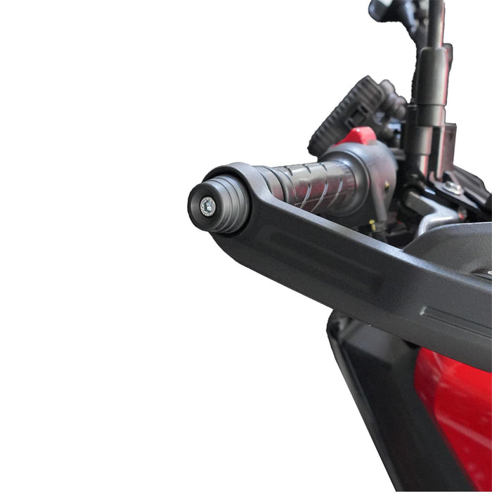GP Kompozit Motorcycle Black Handlebar End Weights Compatible For Honda ADV350 2023-2026
