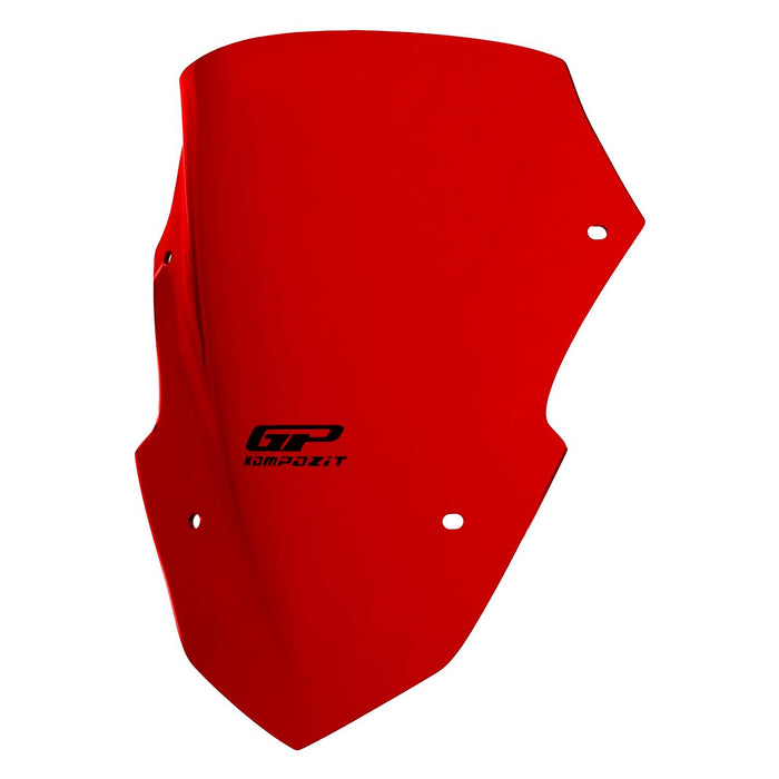 GP Kompozit Windshield Windscreen Red Compatible For Yamaha XMAX 250 Tech Max / Iron Max 2024-2026