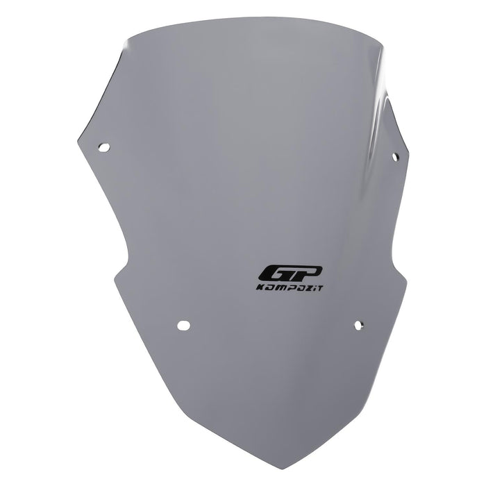 GP Kompozit Windshield Windscreen Gray Compatible For Yamaha XMAX 250 Tech Max / Iron Max 2024-2026