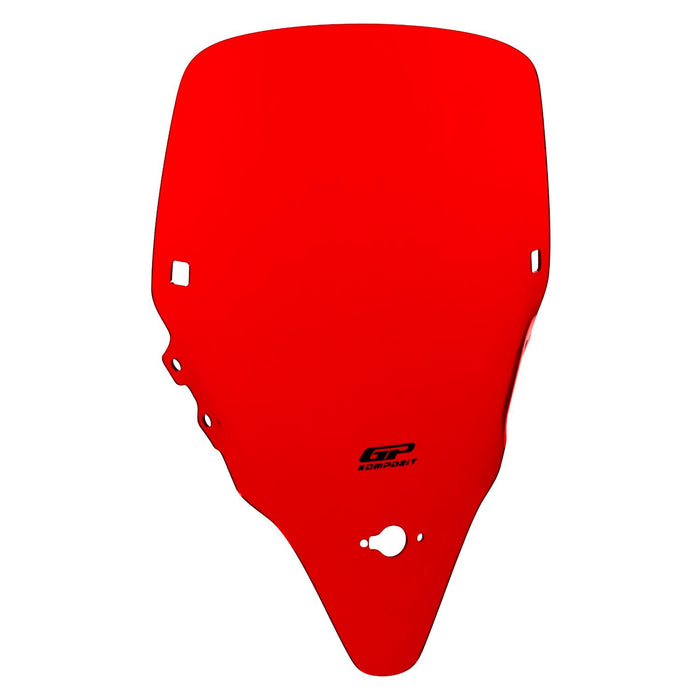GP Kompozit Windshield Windscreen Red Compatible For Kymco Downtown GT 250i 2022-2024
