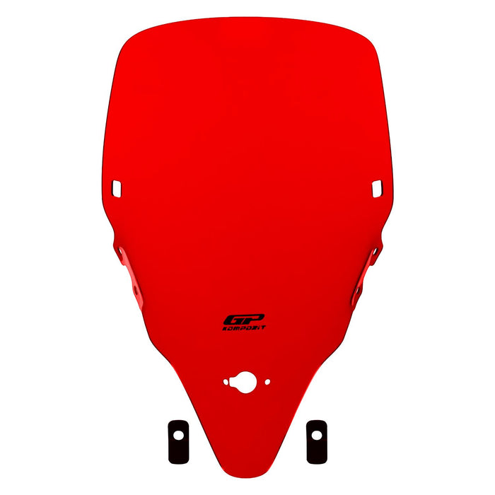 GP Kompozit Windshield Windscreen Red Compatible For Kymco Downtown GT 250i 2022-2024