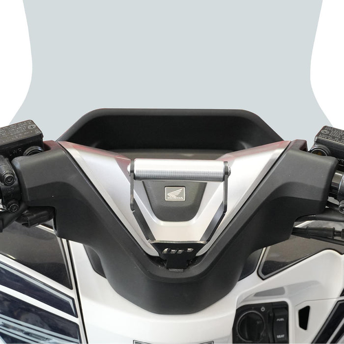 GP Kompozit Phone / Navigation / GPS Holder Bracket Black Compatible For Honda PCX125 / PCX150 2025-2026