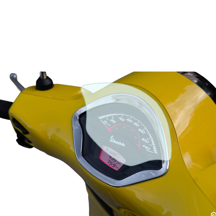 GP Kompozit 9H Nano Glass Dashboard Screen Protector Kit, Anti Glare, Ultra Slim, Hydrophobic Compatible For Vespa GTS 125