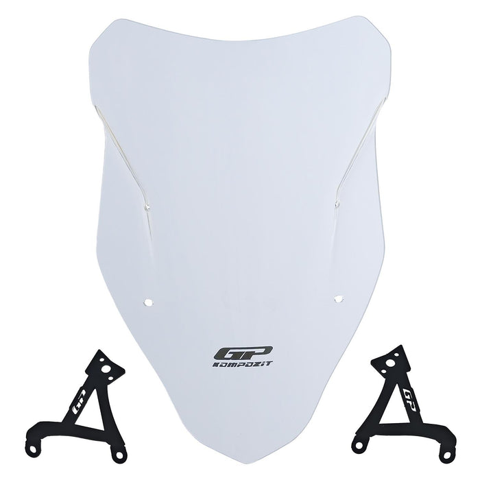 GP Kompozit Windshield Windscreen Clear Compatible For SYM Mmbcu Mamba 160 2024-2026