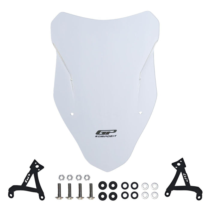 GP Kompozit Windshield Windscreen Clear Compatible For SYM Mmbcu Mamba 160 2024-2026