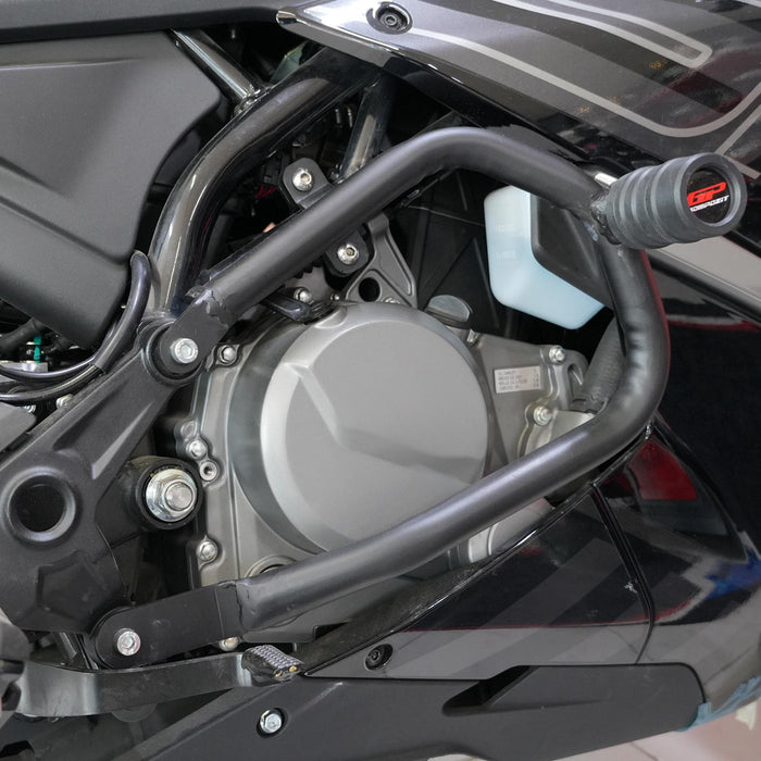 GP Kompozit Engine Protector Crash Bars Black Compatible For CFMOTO 250SR / 300SR 2026