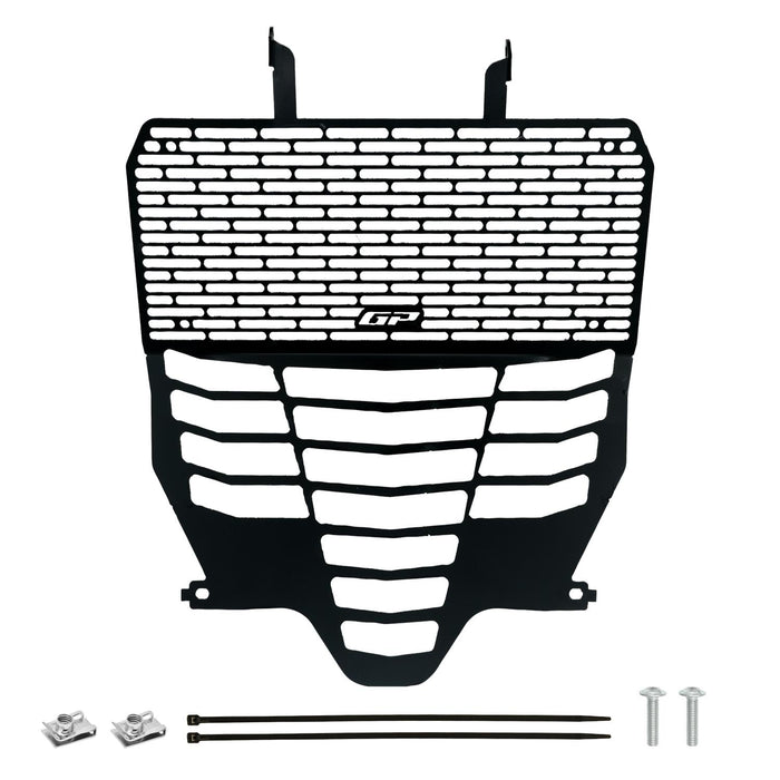 GP Kompozit Radiator Grille Guard Protector Cover Black Compatible For CFMOTO 250SR / 300SR 2026