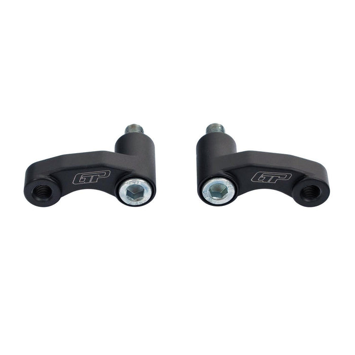 GP Kompozit Mirror Riser Extenders Black Compatible For CFMOTO 800MT 2022-2024