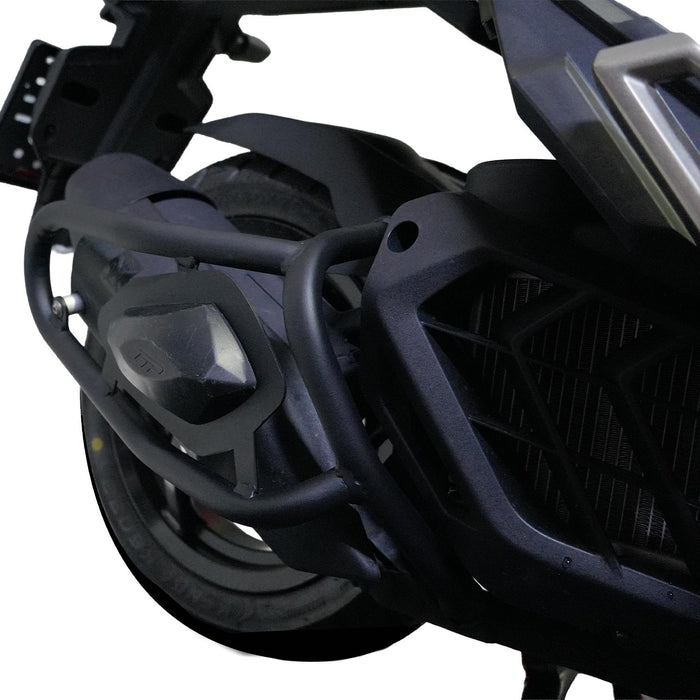 GP Kompozit Exhaust Guard Crash Bar Black Compatible For SYM ADX 125 2023-2025